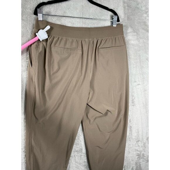 Athleta Ankle Pants Women's Size 12 Beige Pockets Joggers - Picture 13 of 14